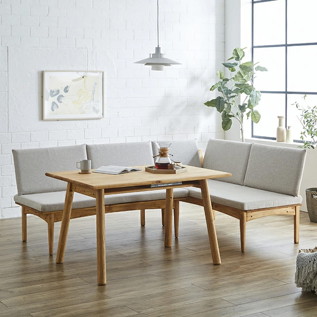 ＬＤダイニングセット【Pine Furniture】パインファニチャー 120テーブル4点セット