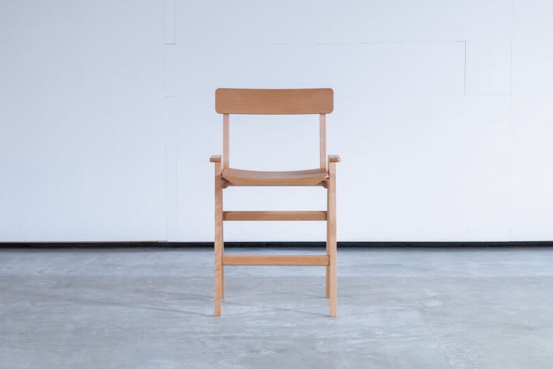 国産 杉工場 木製上下可動椅子 学習椅子・学習チェア キッズチェア